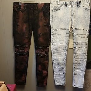 American Bazi Jeans - 2 pairs skinny jeans American Bazi Jeans - 2 pairs skinny jeans